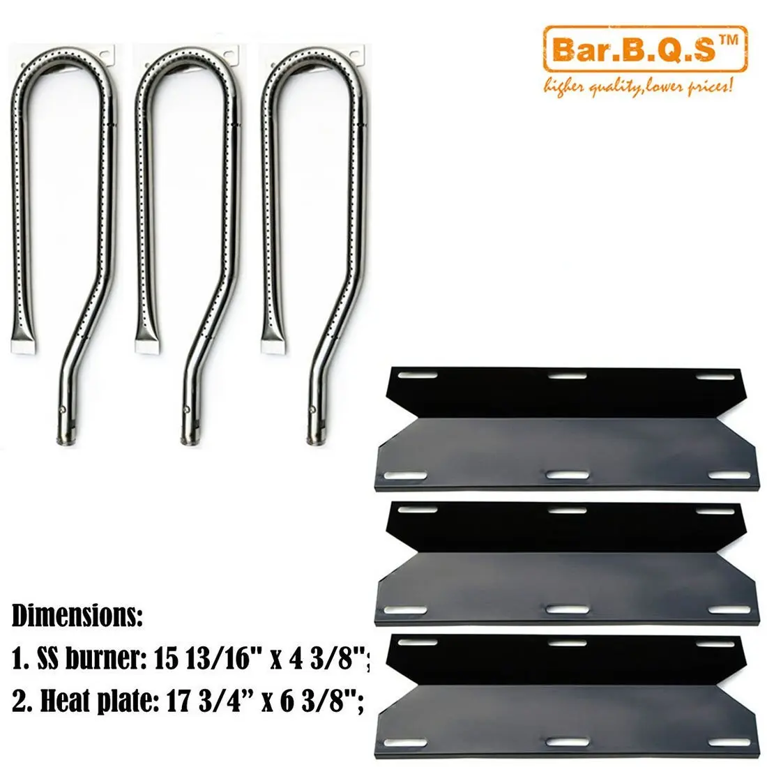 b.q.s Parts Kit Replacement Jenn Air Gas Barbeque Grill Model 720-0337,