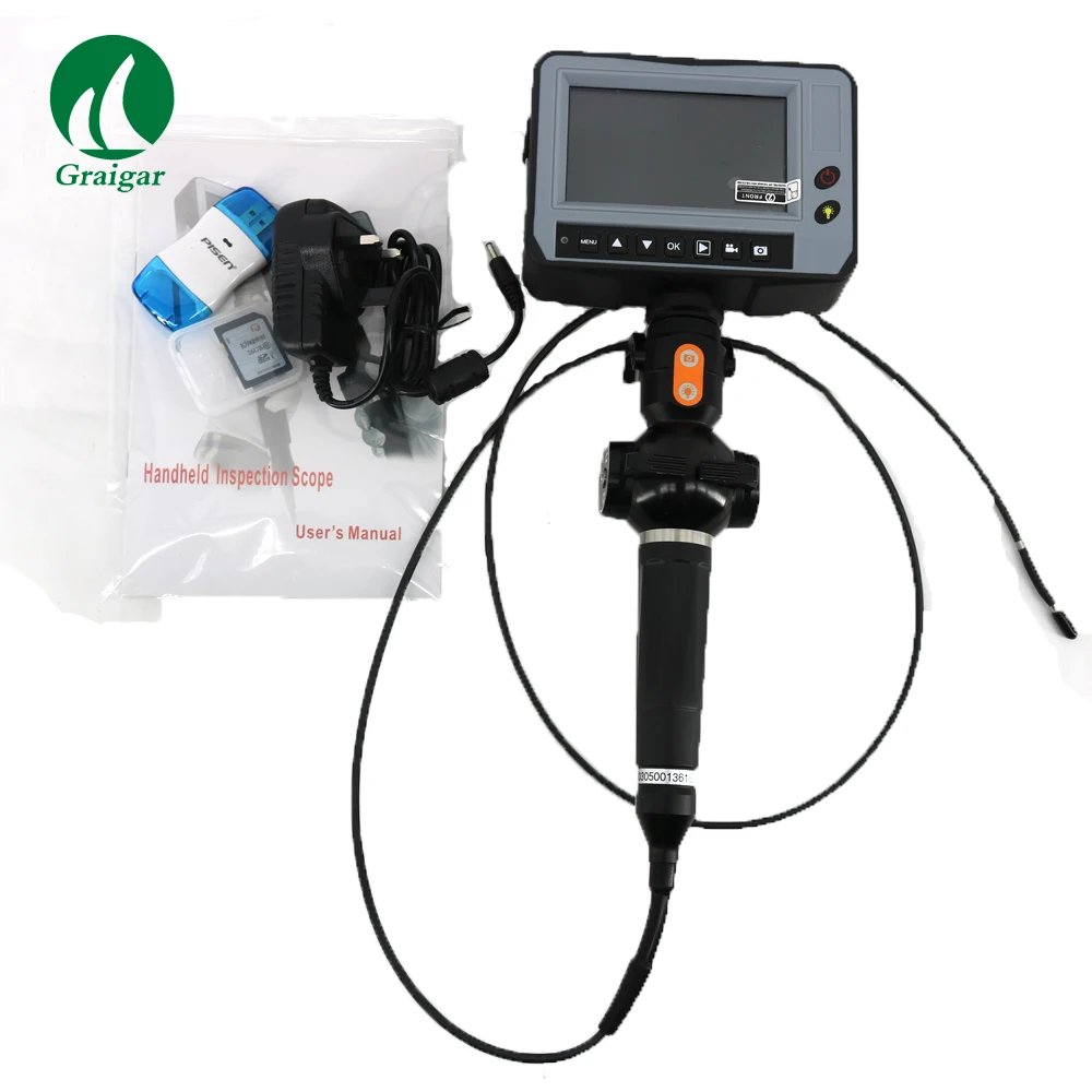 

Brand New DR4540F Industrial Video Borescope or Endoscope Camera with 4mm Probe Diameter 4 Directions