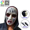 Hot Sales EL Wire Glowing Mask LED neon Party Mask Halloween Costumes Mask for Halloween Horror Theme Party Decoration