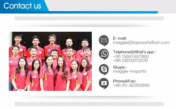 china factory futsal flooring Topcourts floor