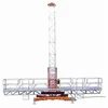 load capacity 2000kgs motor power 2*2.2KW single mast climbing work platform