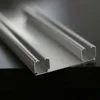 Manufacturer customized anodized slvier aluminum profile curtain track