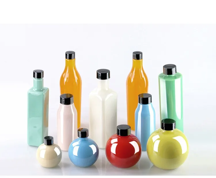 350ml 12oz Plastic Food Grade Ball Shape Sphere Beverage Pet Juice