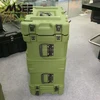 2U anti-shock rack mount pc 3U case rack flight case with penn-elcom hardware