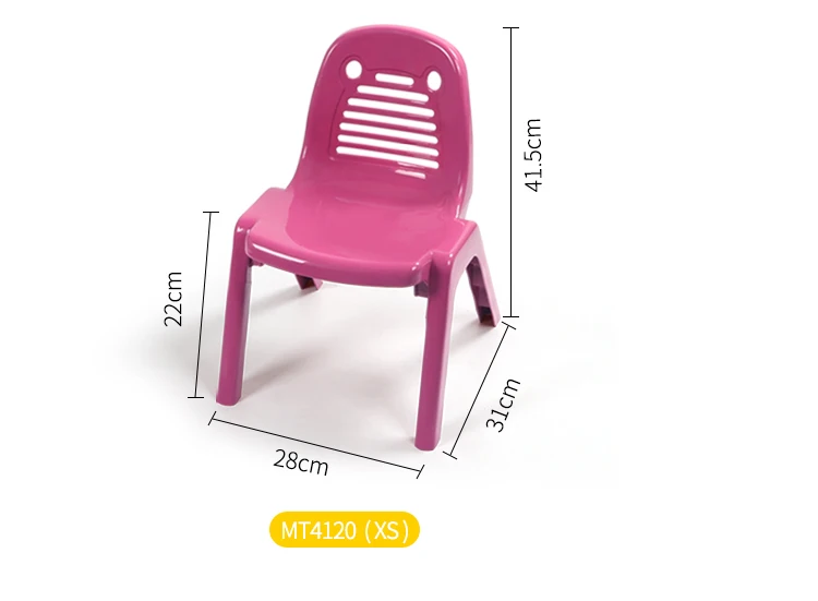 High Quality Colorful Stackable Durable Kid Plastic Chair For Children