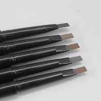 

OEM 3d Eyebrow Low moq private label eye Pencil Dark Brown Colored waterproof long lasting Eyebrow Pencil with comb