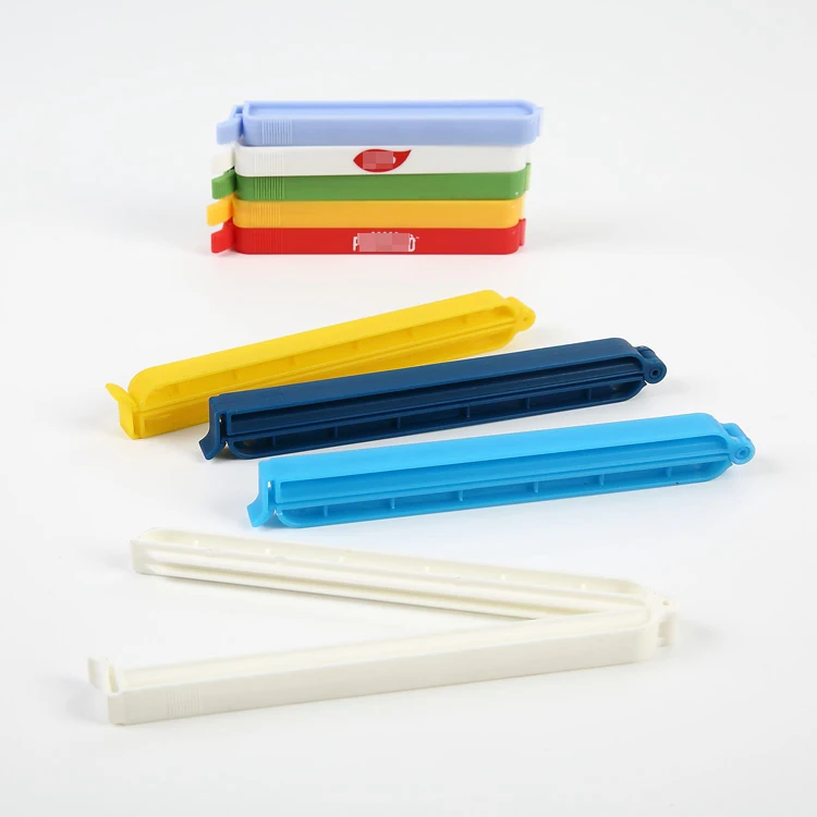 

New design practical food bread coffee plastic bag clips, Green;blue;black;red;yellow;etc