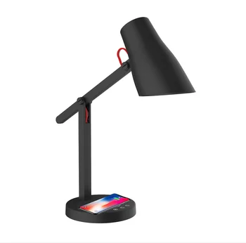 touch lamp with wireless charging