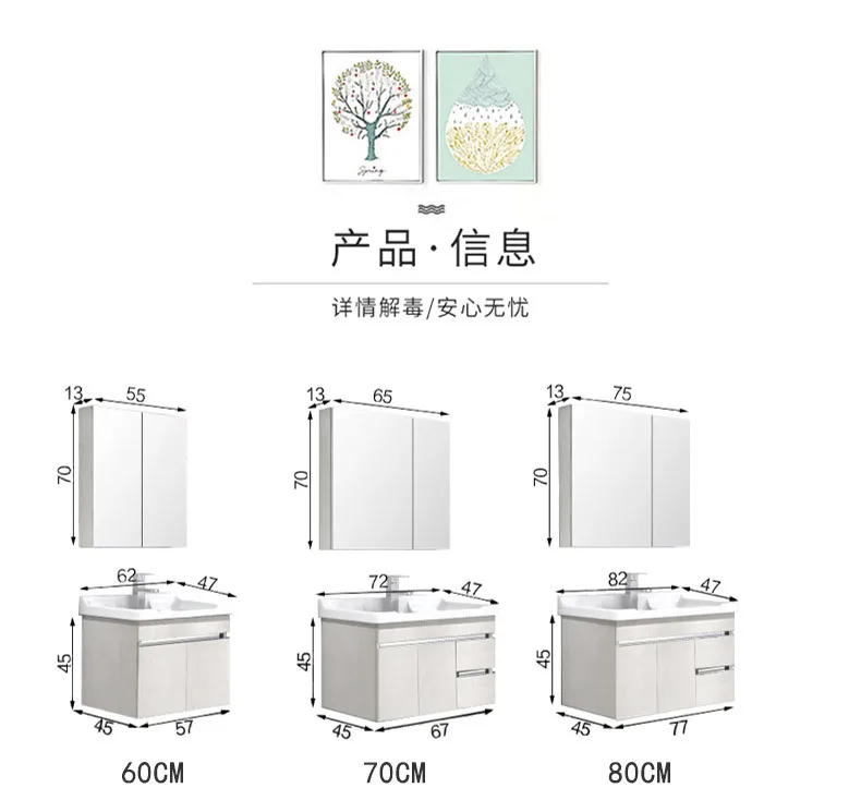 New Free standing European style bathroom vanity wetroom Cabinets