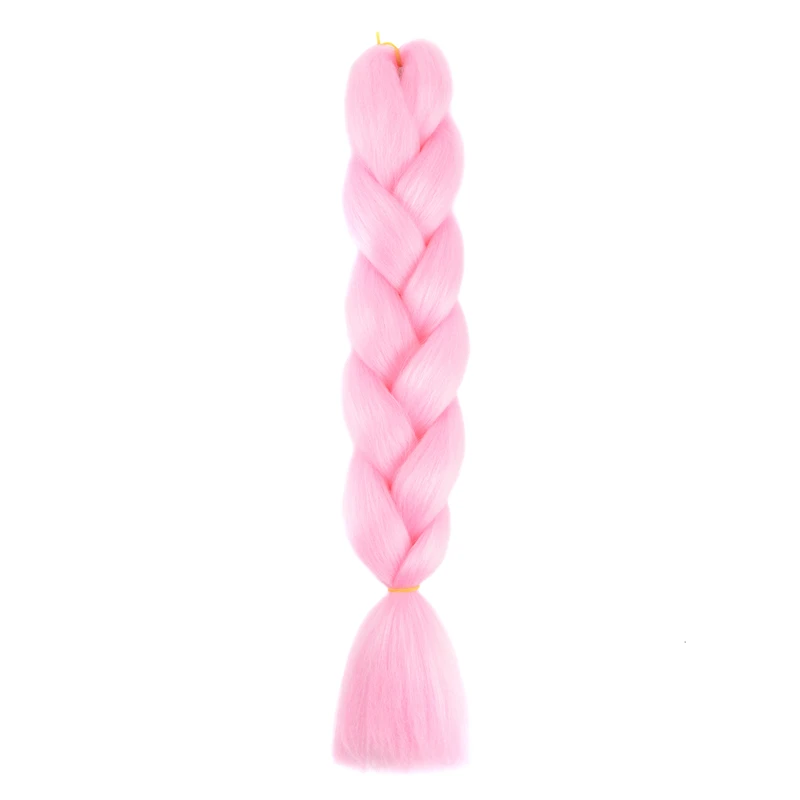 48Inch extension jumbo braiding hair bulk wholesale high temperature fiber synthetic braiding hair pre stretched
