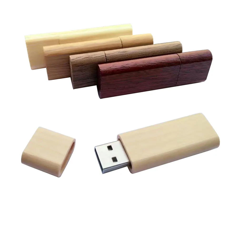 Custom Promotional Gift 8gb Wood USB 2.0 Flash Drive With Engraving Logo