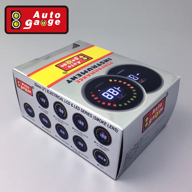 52 mm Electric Digital Wideband Air Fuel Ratio Gauge with Sensor Data