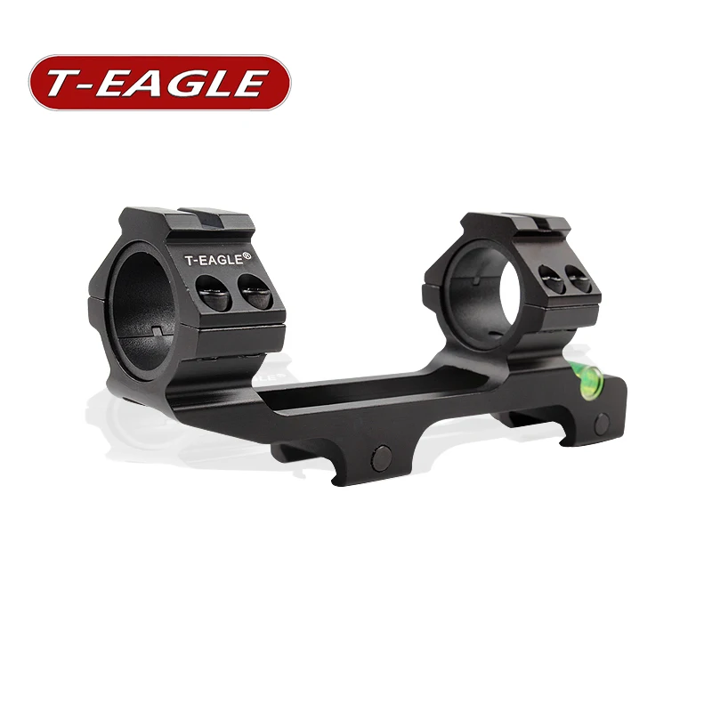 

2018 T-EAGLE 11/20 integration mount universal version of the riflescope with level coupling fixture CNC precision machining, Black
