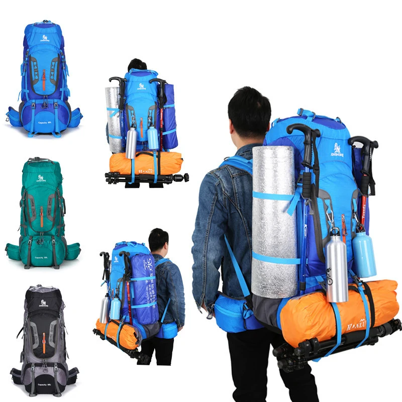 

Foldable bag hiking backpack, Customized color