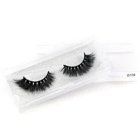 

AD106 Private Label Lash Package Lshes Mink 3d Mink Cluster Fur Eyelashes And Create Your Own Brand Eyelash Packaging Box