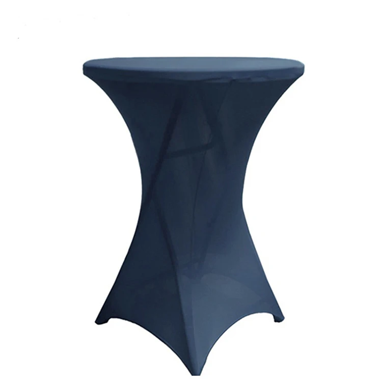 Outdoor Fitted Spandex Poseur Table Cover Trade Show Cheap