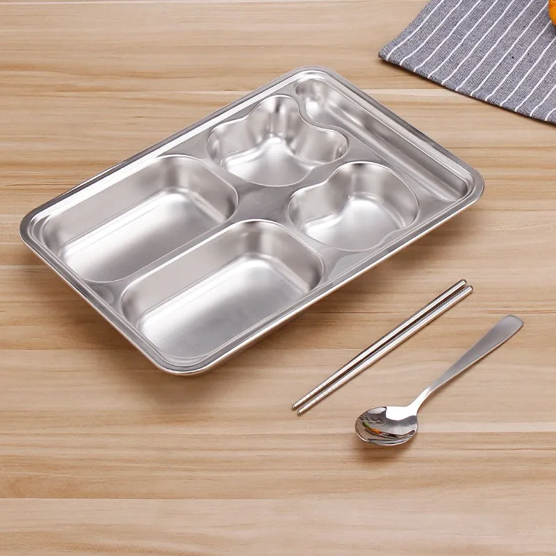 Stainless Steel Serving Dish Food Cover Round Food Covers Meal Steak ...