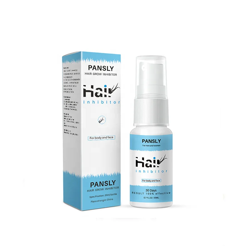 

PANSLY Hair Growth Inhibitor Spray Permanently Hair Removal for Arm/Underarm/Legs/Mild Ingredient Non-Irritating Depilatories
