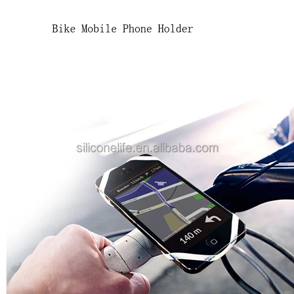 Shock Proof Unique Patent Design Silicone Mobile Phone Holder for Bike