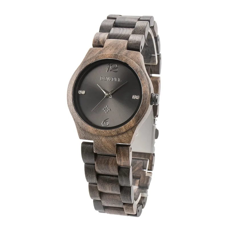 

Custom Logo wooden watch quartz bamboo watch for women