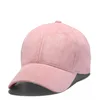 Low Profile Max Comfort Multiple Colors Faux Suede Baseball Cap