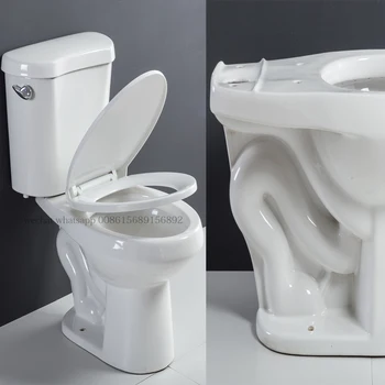 Sr-173ae Tuscany Two Piece Toilet With Slow Done Seat Cover And Upc ...