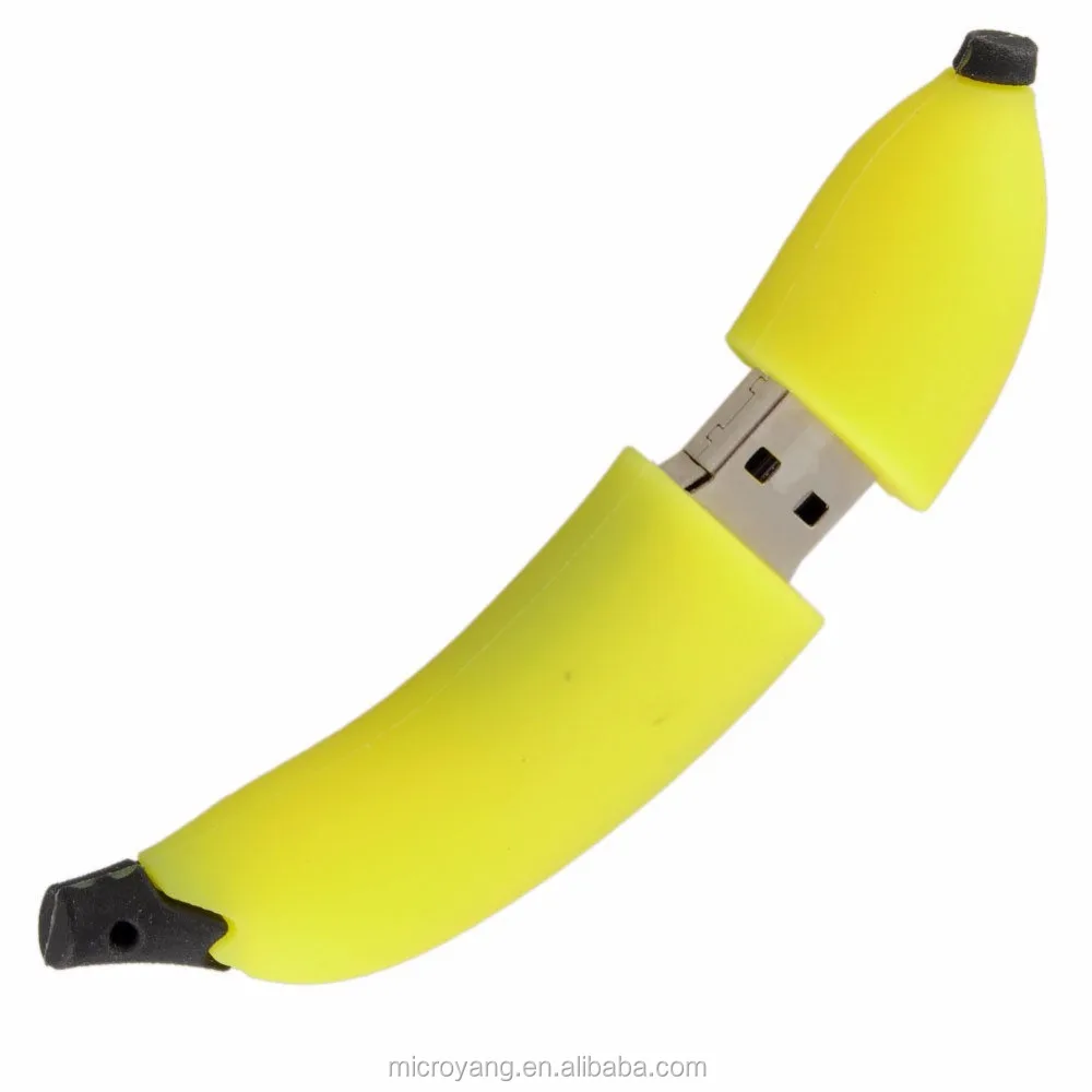 Hot Sale Lucu Pisang Kartun Hadiah Model Usb 20 Flash Drive