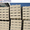 Colored steel board galvanized rockwool sandwich roof paneling