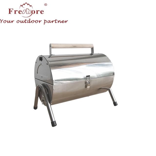 

Charcoal BBQ Grill Portable Stainless Steel BBQ Grill