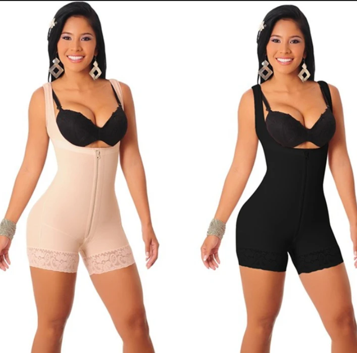 

Plus size Fat women Sexy Underwear bodysuit waist trainer Slimming Belt body shaper Slimming corset tummy control shapewear, Nude;black