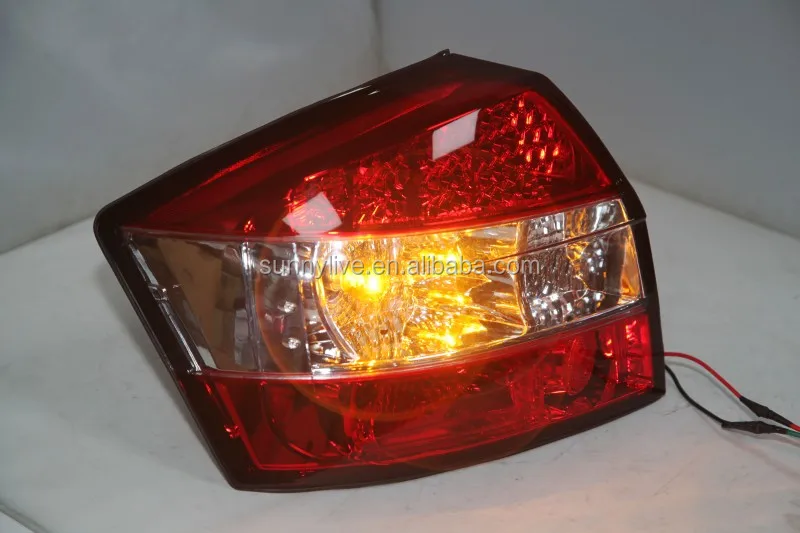LED Tail Light For Audi A4 B6 LED Rear lamp 2001-04 Red White