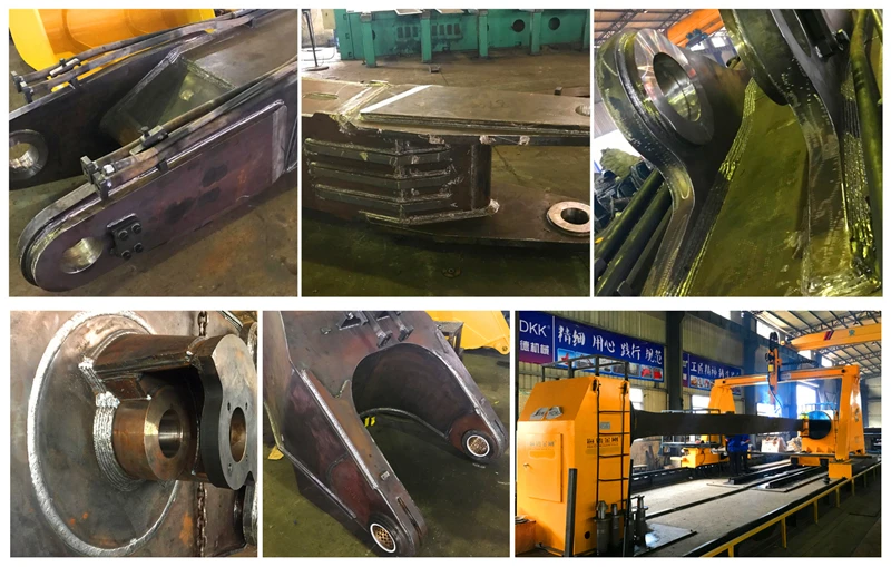 Excavator Long Reach Boom and Arm with 8600mm Long Boom 6800mm Long Arm and 6 Months Warranty for PC200-6/PC200-7/PC200-8