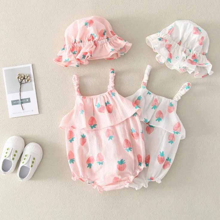 

YUAI Wholesale Baby Romper Lace Soft newborn baby clothes girls clothing set, Yellow
