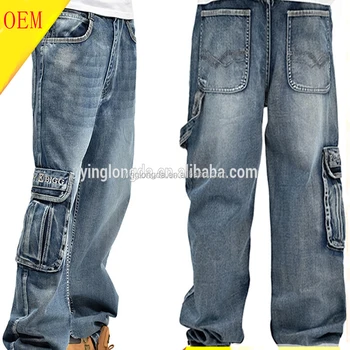 mens jeans with side pockets