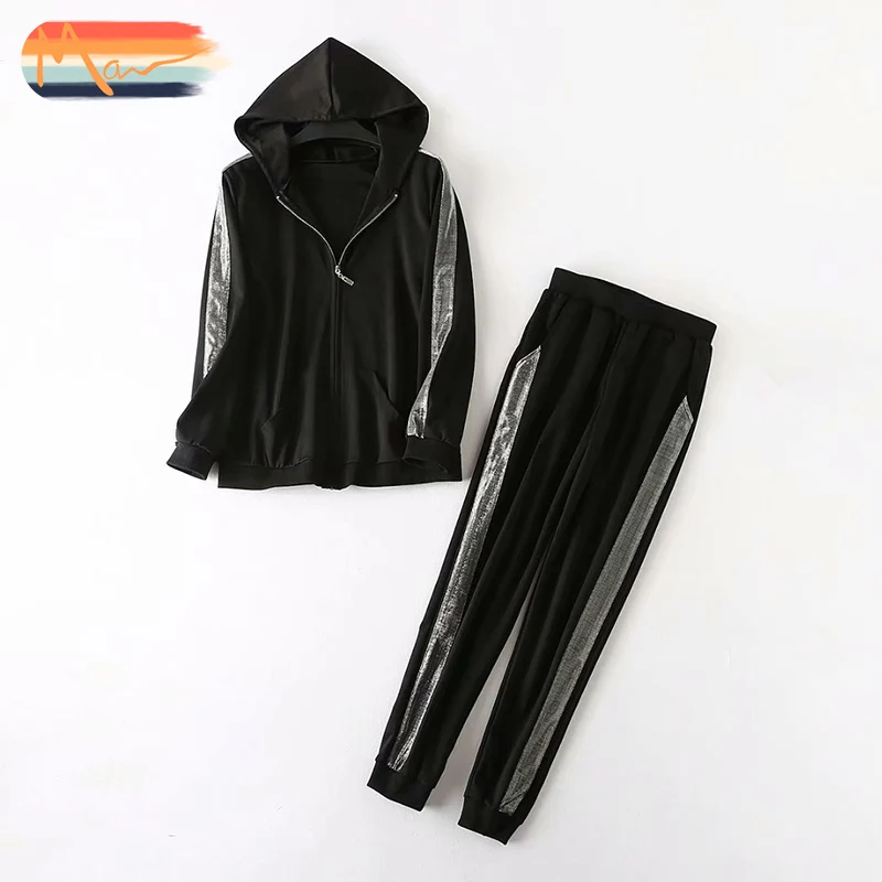 

Maxnegio plain track suit sport mens track suit