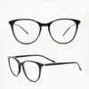 italy design ce lamination acetate fashion style large frame reading glasses optical frame