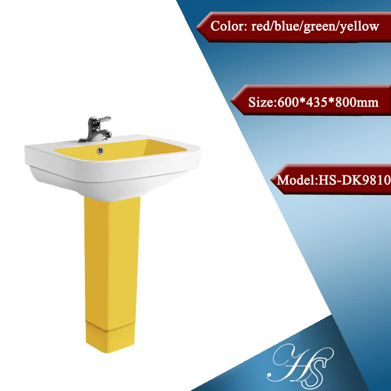 Ceramic Pedestal Washbasin Yellow Pedestal Sink Yellow Colored Pedestal Sinks Buy Yellow Pedestal Sink Yellow Colored Pedestal Sinks Ceramic
