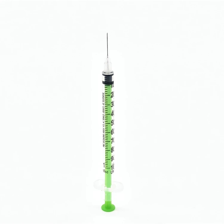 
1ml Color Safety Insulin Syringe With Fixed Needle 