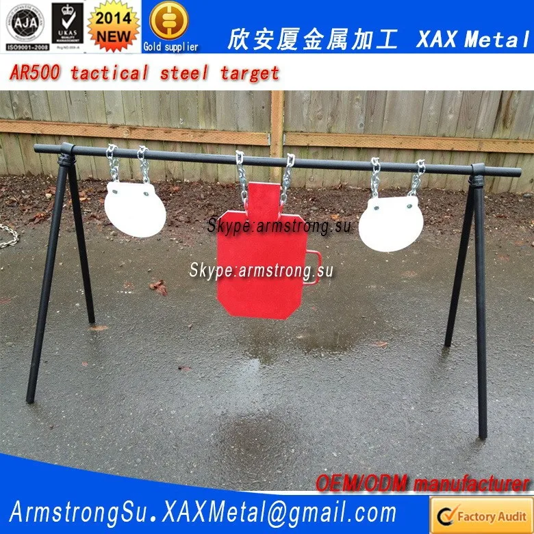 Ar400 Bullseye Gong Target10 Pulgadas X 3//16 /"shootingtargets7