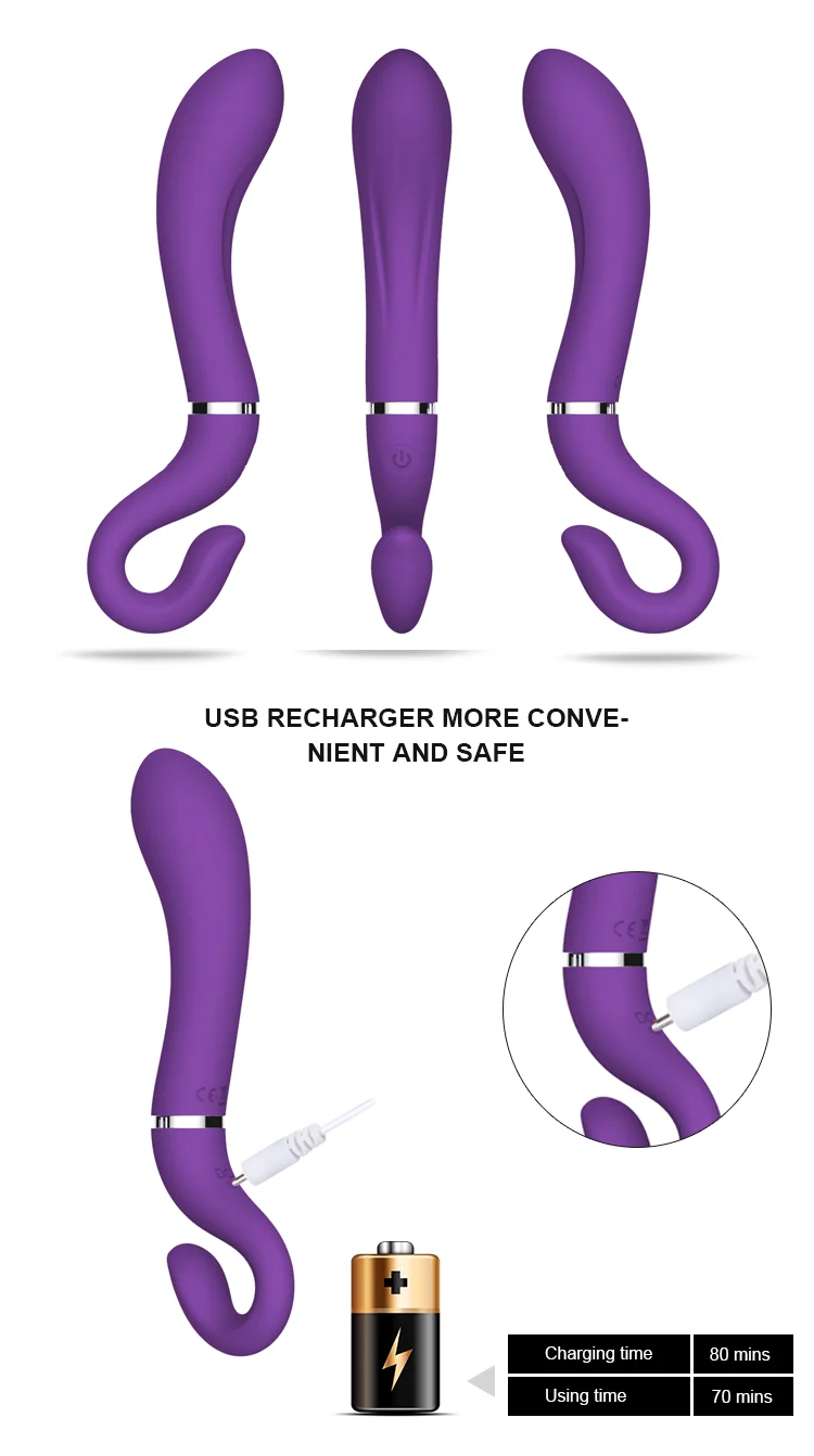 Le sexe rechargeable en gros joue la stimulation électrique vibrante personnelle femelle de mamelon de vibrateur de tache de G
