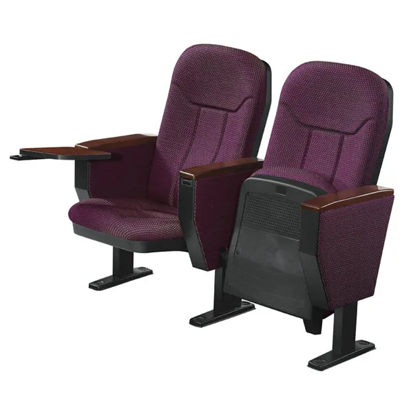Accept Oem Red Leather Movie Double Theatre Seats Home Theater Seating