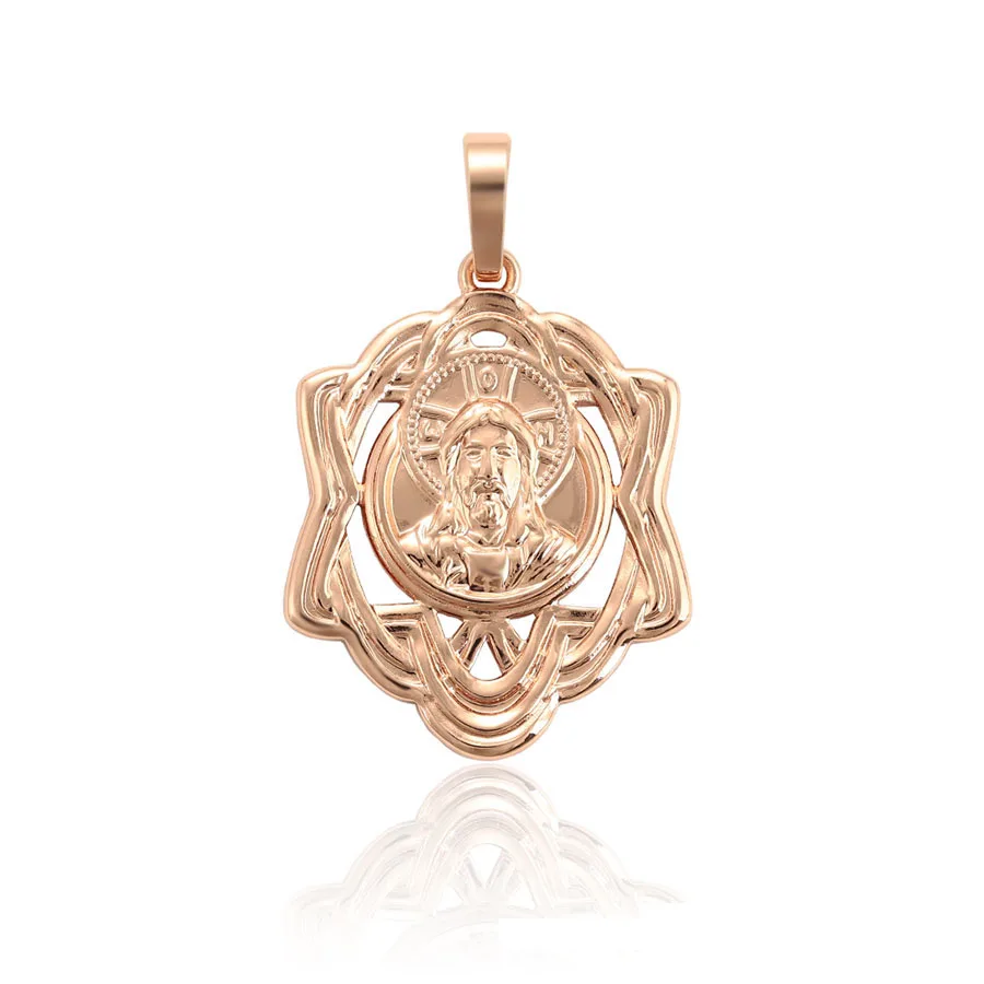 

33823 xuping fashion environmental copper gold religious big pendant
