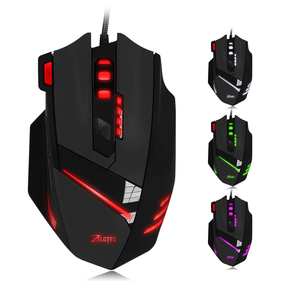 

Professional 7d 7200DPI Wired Computer Gaming Mouse for Game