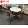 cheap round dining table and 4 chairs imported from china