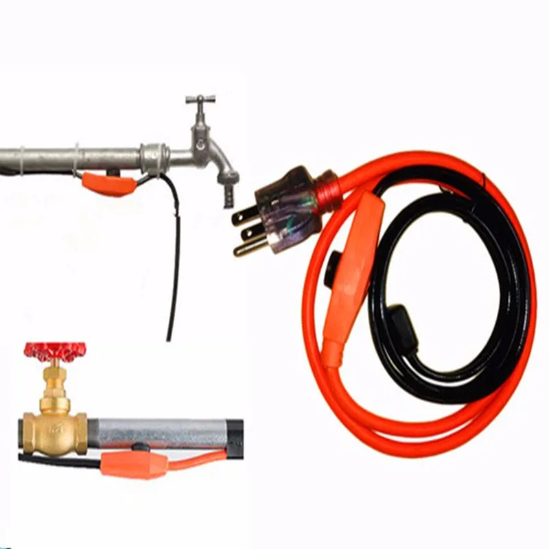 Electrical Heating Cable Antifreezing Cable For Water Pvc Pipe Heat Cable Pipe Defrost Heaters