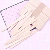 Custom disposable medical sterile wooden tongue depressor wax applicator sticks with CE for sale