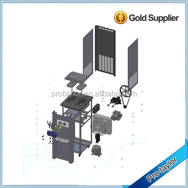 Soft Serve Ice Cream Making Machine For Commercial Used - Buy Soft