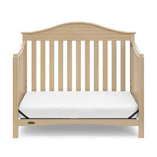 Comfortable Three Position Easily Convertible Baby Cot With Drawers