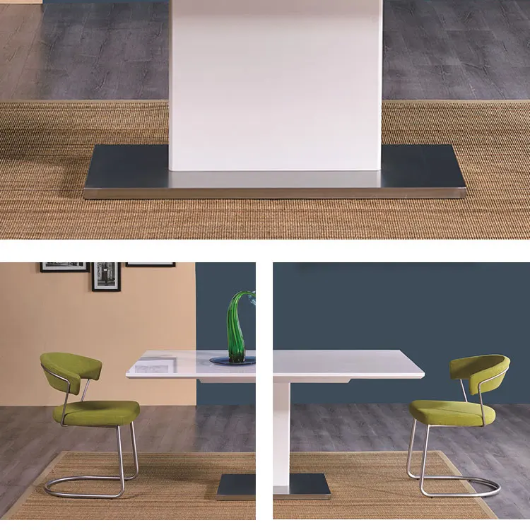 Top 8 Seater Dining Table Or Meeting Table Gomlden Tempered Glass Multi