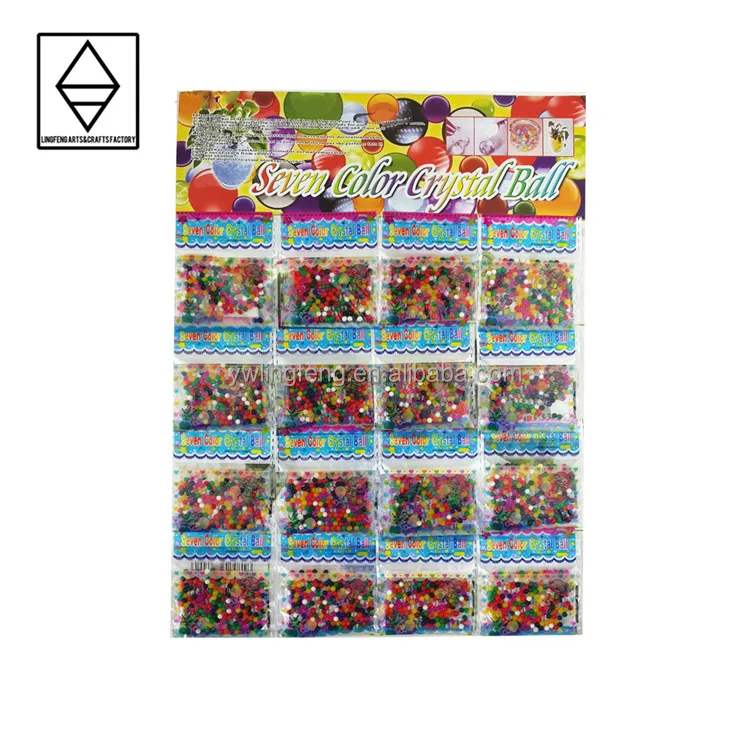 
LF 102 16 linkfun 2.5 3.0mm at target water beads gel beads for plants flowers vase crystal soil 